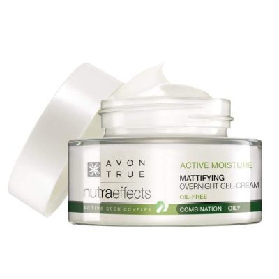 Avon. GEL-CREMA Night Mattifying Nutra Effects Balance