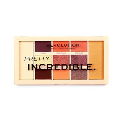 Makeup Revolution I am Pretty Incredible Palette 13 g A convincing blend of soft, shimmering gold tones and rich rose and brown tones