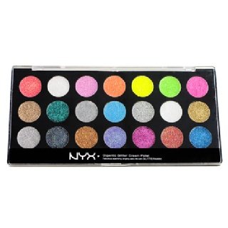 NYX Glitter Cream Pallet - Glitterama