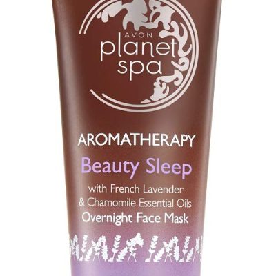 Pack of 2 Avon Planet Spa Aromatherapy Beauty Overnight Face Mask with French Lavender and Chamomile Essential Oils 2 x 50ml