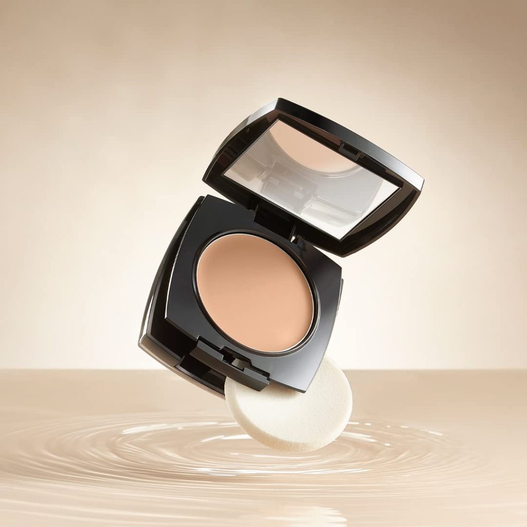 Avon True Flawless Cream To Powder Compact 3-in-1 Concealer, Foundation & Powder - True Blue IQ Colour Technology