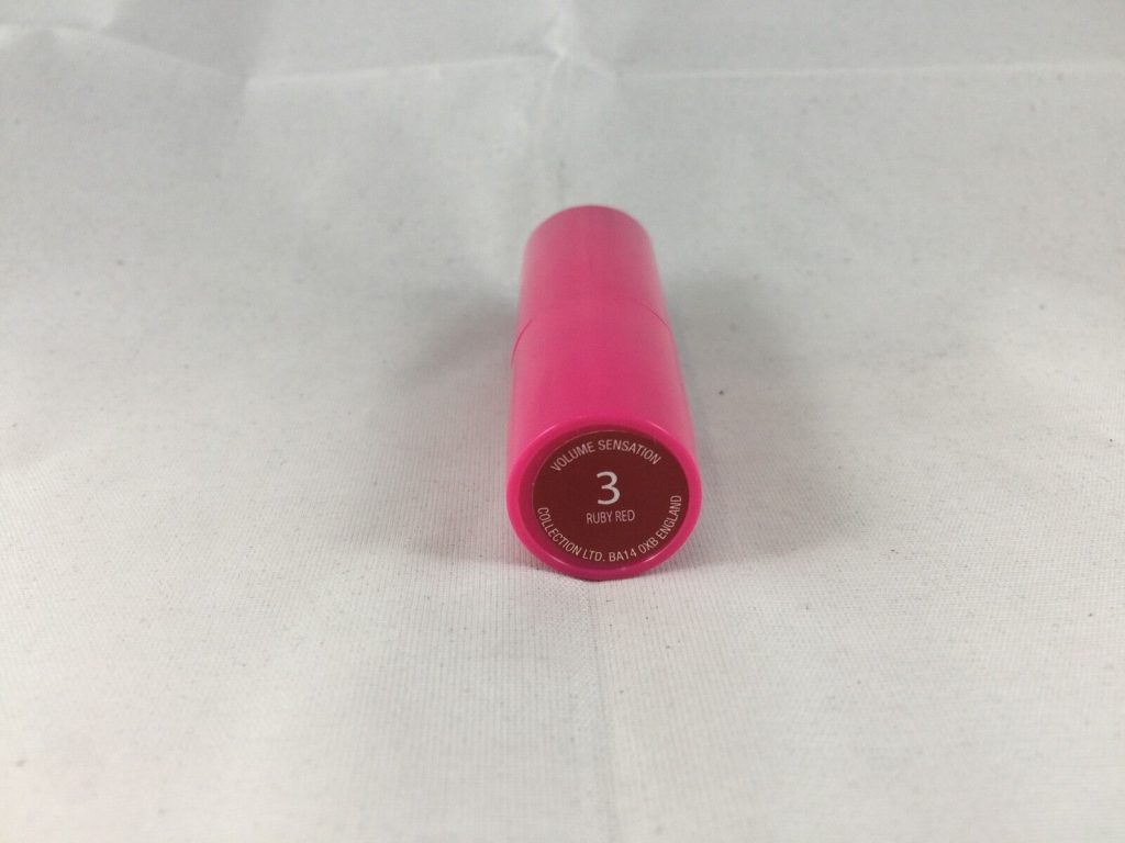 NEW COLLECTION 2000 VOLUME SENSATION RUBY RED 3 LIPSTICK