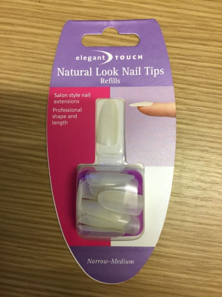 ELEGANT TOUCH NARROW-MEDIUM NATURAL LOOK NAIL TIPS