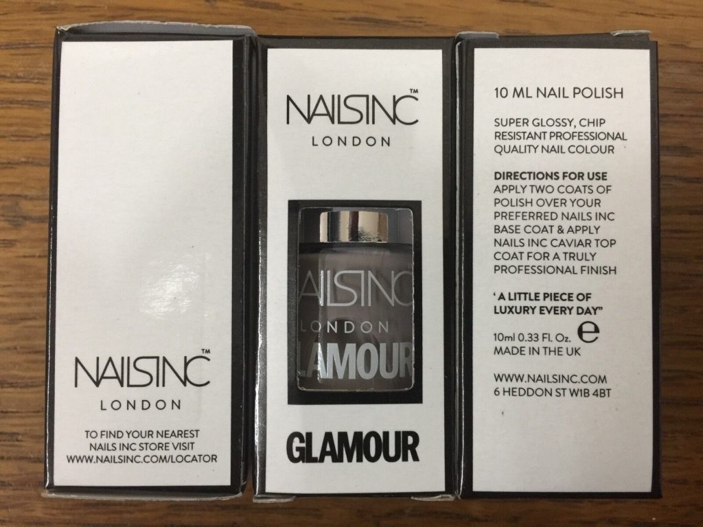 NAILS INC GLAMOUR MARYLEBONE MEWS 10ML PACK OF 3