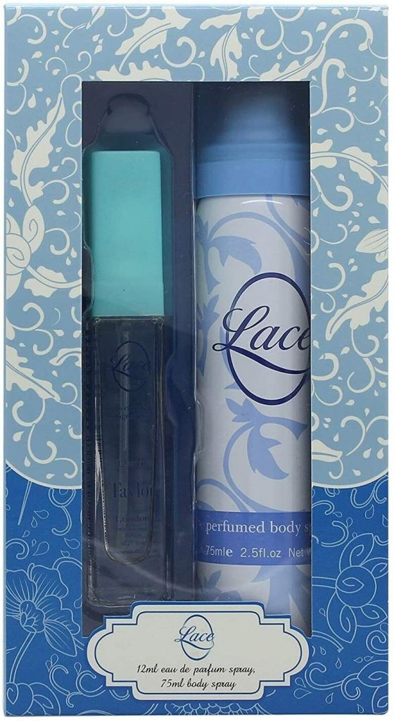 TAYLOR OF LONDON Lace Edp 12ml and Body Spray 75ml