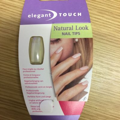 ELEGANT TOUCH SQUARE NATURAL LOOK NAIL TIPS