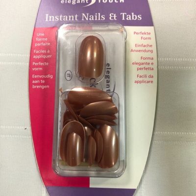 elegant touch false nails CALL A COPPER INSTANT NAILS AND TABS