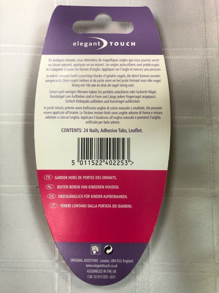 elegant touch false nails CALL A COPPER INSTANT NAILS AND TABS