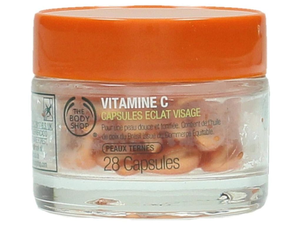 New Body Shop Vitamin C Facial Radiance Capsules Very Rare ITEM