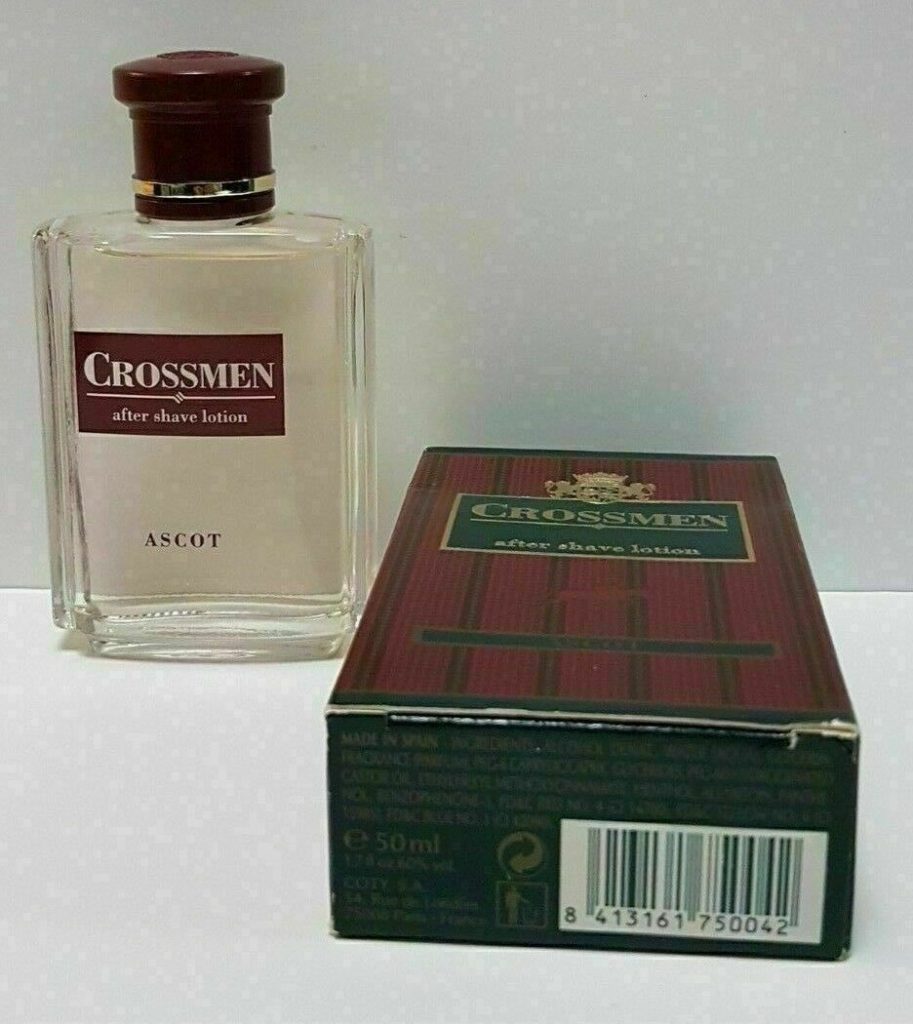 Coty Crossmen ASCOT aftershave Lotion 50ml **New Boxed as seen*Rare***