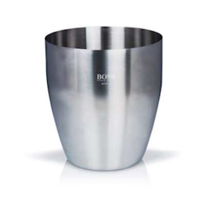 Hugo Boss Champagne Cooler Bucket ,great for all drinks, wine etc steel bucket