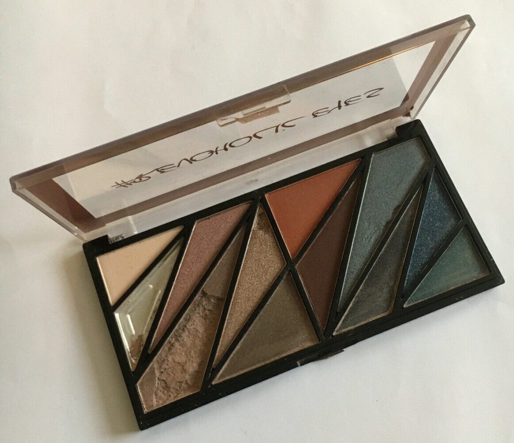 Revolution Revoholic Eyes Eyeshadow Palette Blue Steel Brown Nude Taupe SeeD1