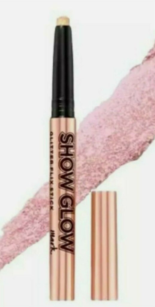 Avon Show Glow Glitter - toasted pink Eyeshadow Crayon New & Boxed