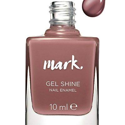 Mark Gel Shine Nail Enamel Berry Nutty by Avon