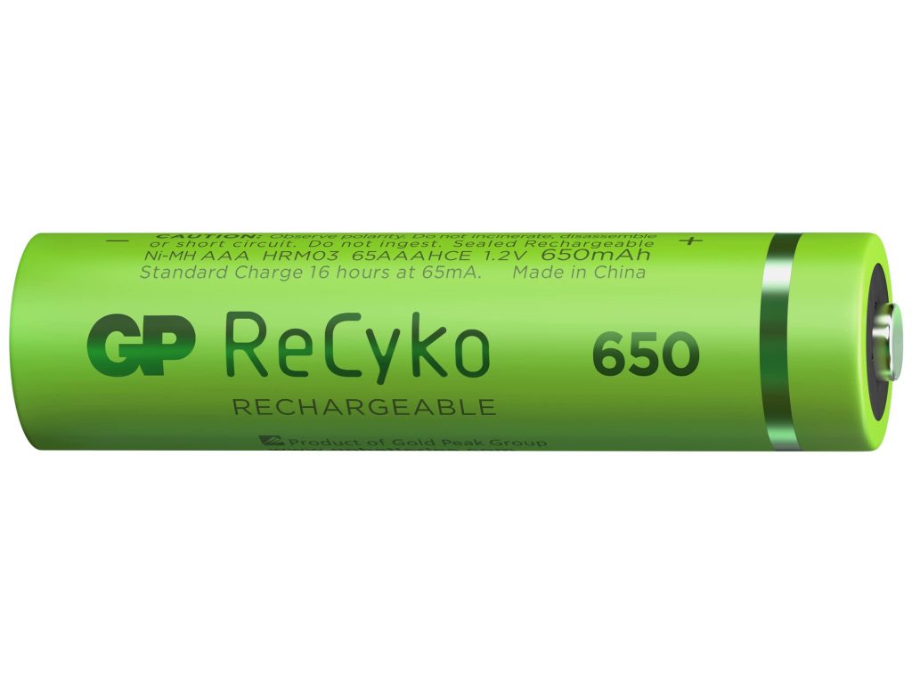GP Batteries EkoPower NiMH AAA Batteries (Pack of 4)