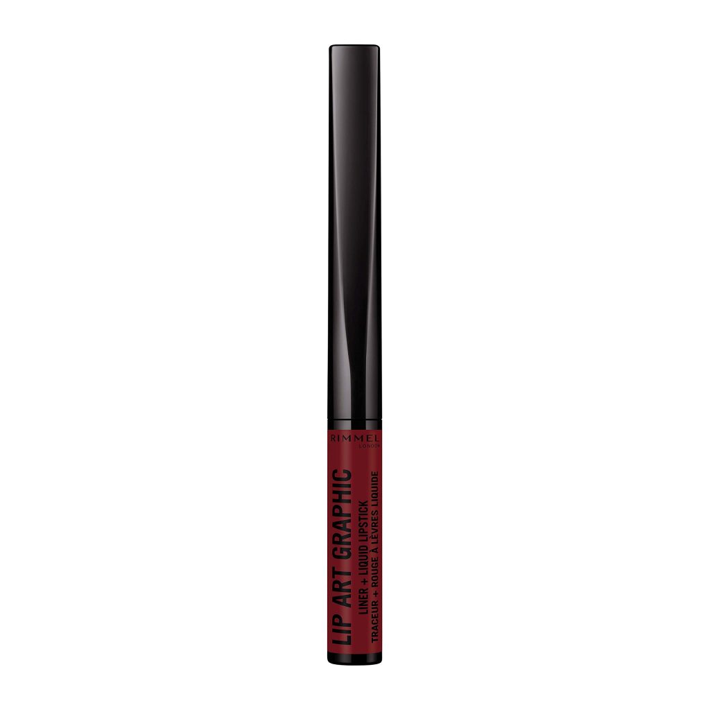 Rimmel london lip art graphic liner&liquid lipstick 810 be free