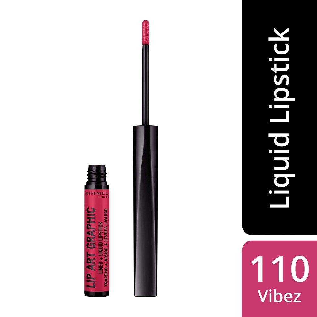 Lip Art Graphic Liner & Liquid Lipstick 110-Vibez