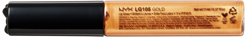 NYX Goddess of the Night Mega Shine Lipgloss - Gold