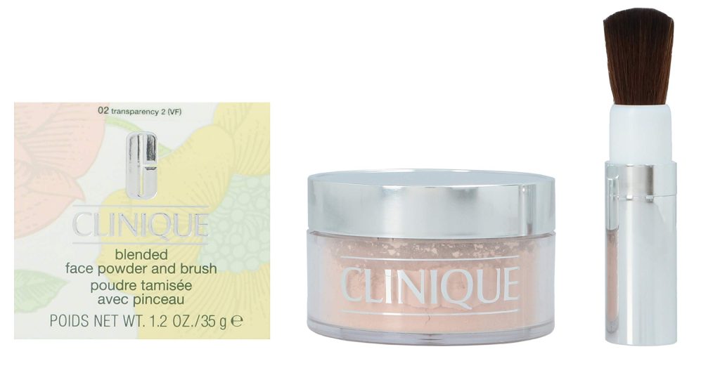 Clinique Blended Face Powder and Brush care transparency 02 35 g