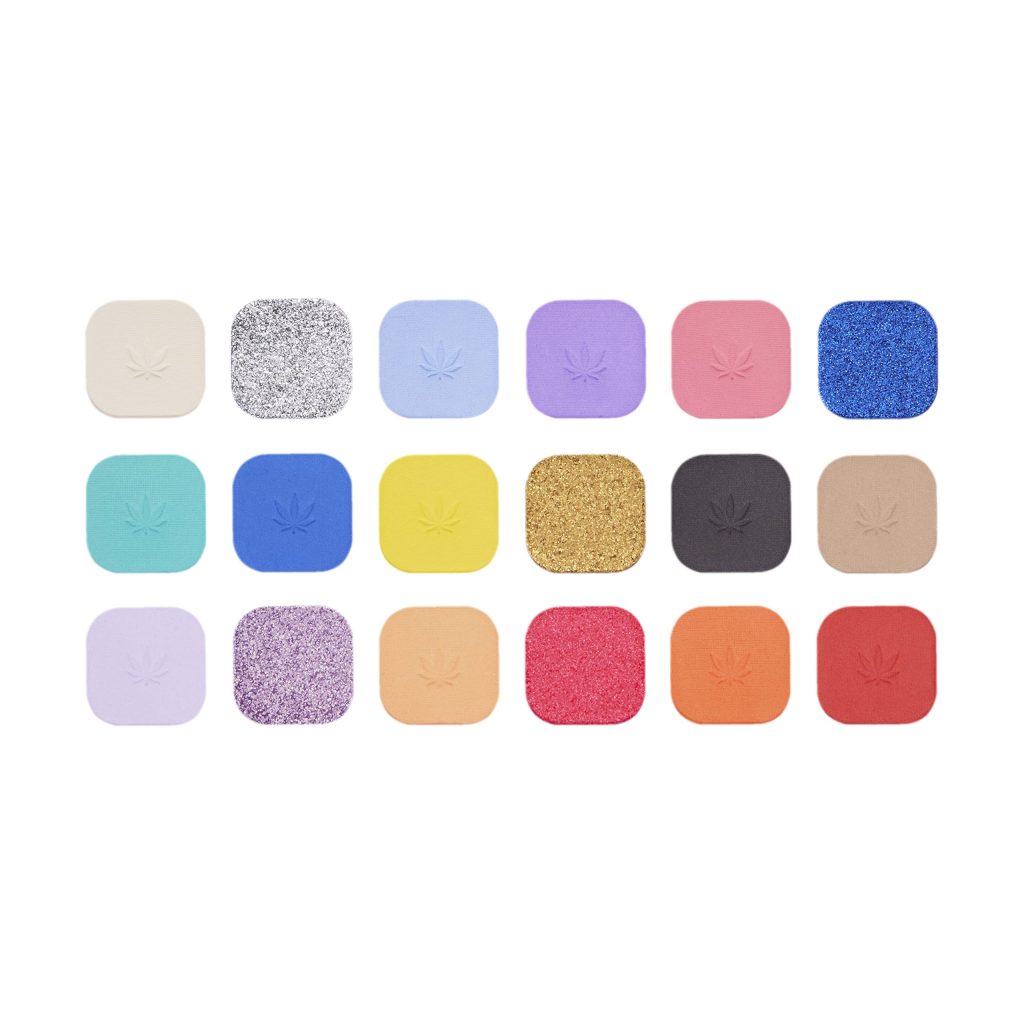 Makeup Revolution, Forever Flawless, Eyeshadow Palette, Unconditional Love, 18 Shades, 19.8g