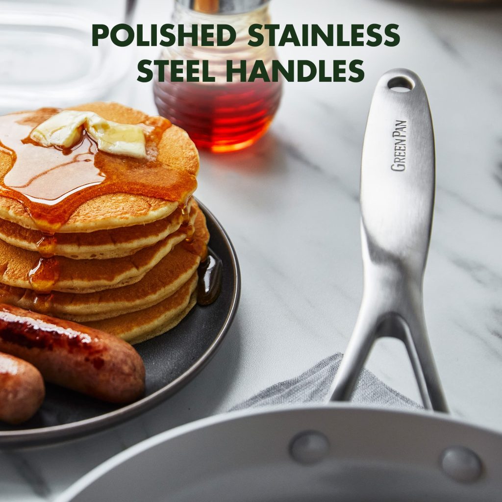 GreenPan Venice Pro Tri-Ply Stainless Steel Healthy Ceramic Nonstick