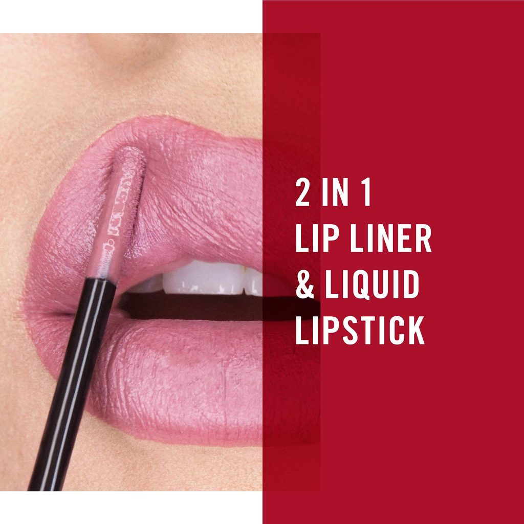 Rimmel London Lip Art Graphic Liner & liquid Lipstick - 860 Go Hard