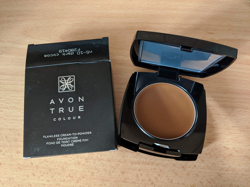 Avon true colour cream to powder foundation - dark cocoa