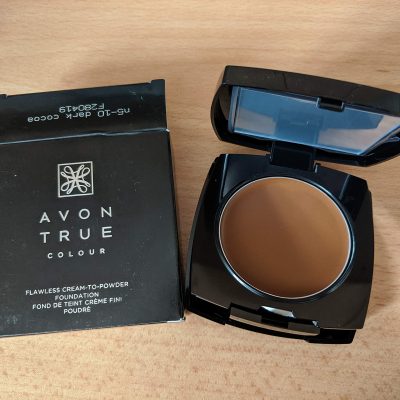 Avon true colour cream to powder foundation - dark cocoa