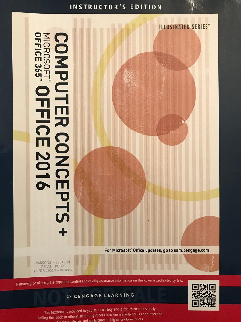 Illustrated Computer Concepts and MicrosoftOffice 365 & Office 2016