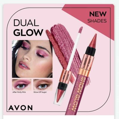 Avon Mark Show Glow Dual Glow Shadow 6.3g show off sugar