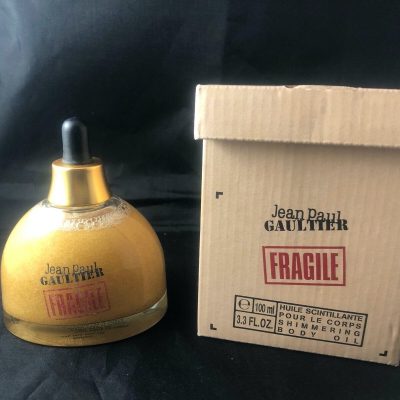 jean paul gaultier FRAGILE SHIMMERING BODY OIL 100ML VERY RARE