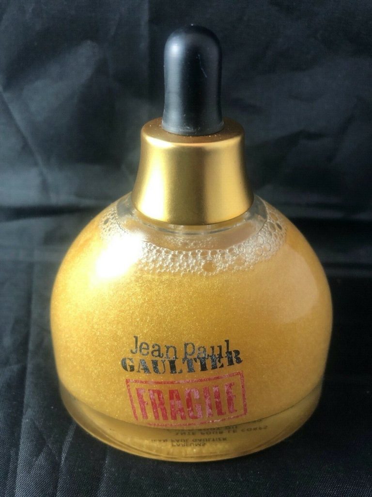 jean paul gaultier FRAGILE SHIMMERING BODY OIL 100ML VERY RARE