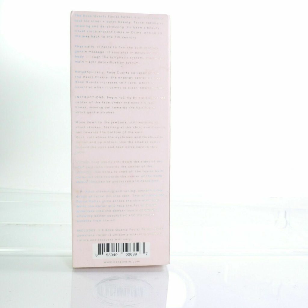 Herbivore ROSE QUARTZ Facial Roller - NEW BOXED
