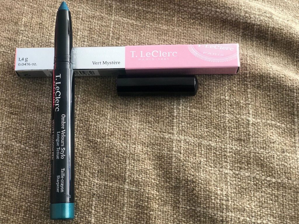 T LECLERC STYLO OMBRE A PAUPIERES VERT MYSTERE BLEU CANARD IRISE WATERPROOF