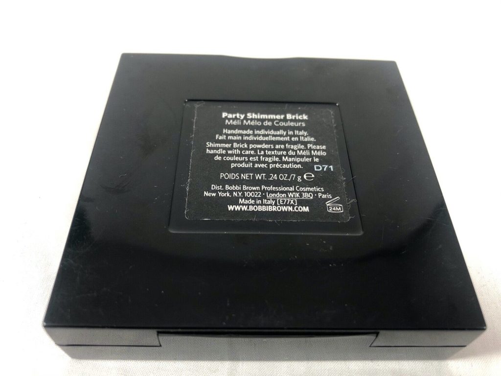 Bobbi Brown Limited Edition Party Shimmer Brick without box