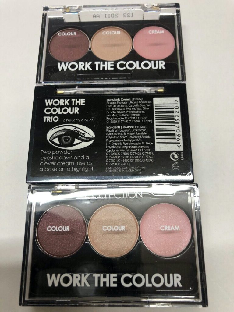 Collection 2000 2 NAUGHTY AND NUDE Work The Colour Eye Shadow Trio