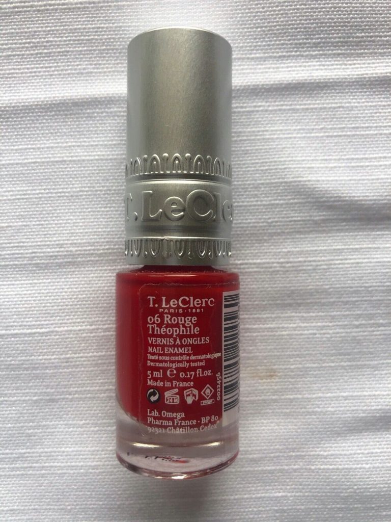 T.LeClerc nail varnish 06 rouge theophile 5ml