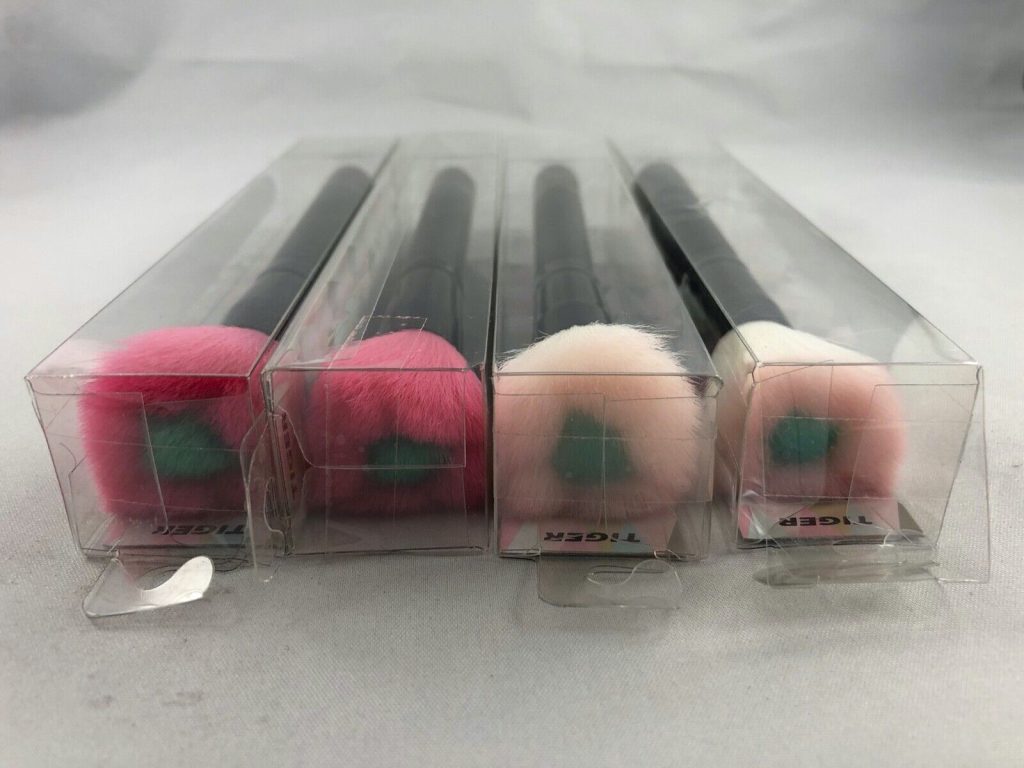 Make Up Blusher Powder Brush ~ Synthetic ~ White * Pack of 6 FULL SIZE