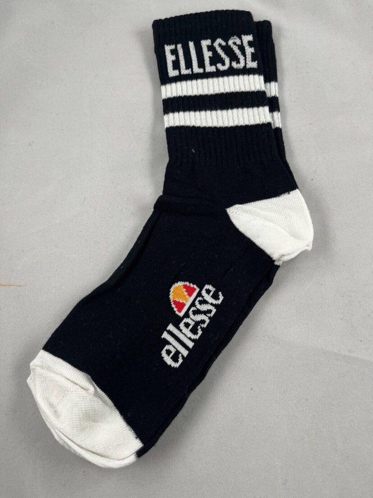 Ellesse Womens Elasticated Ankle Socks Ladies Trainer Sock 3 Pack UK4-8 EU37-42