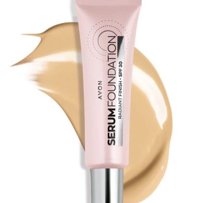 Avon Serum Foundation SPF 30 Radiant Finish Full size 30ml WARM IVORY