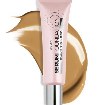 Avon Serum Foundation SPF 30 Radiant Finish Full size 30ml WARM LIGHT TAN
