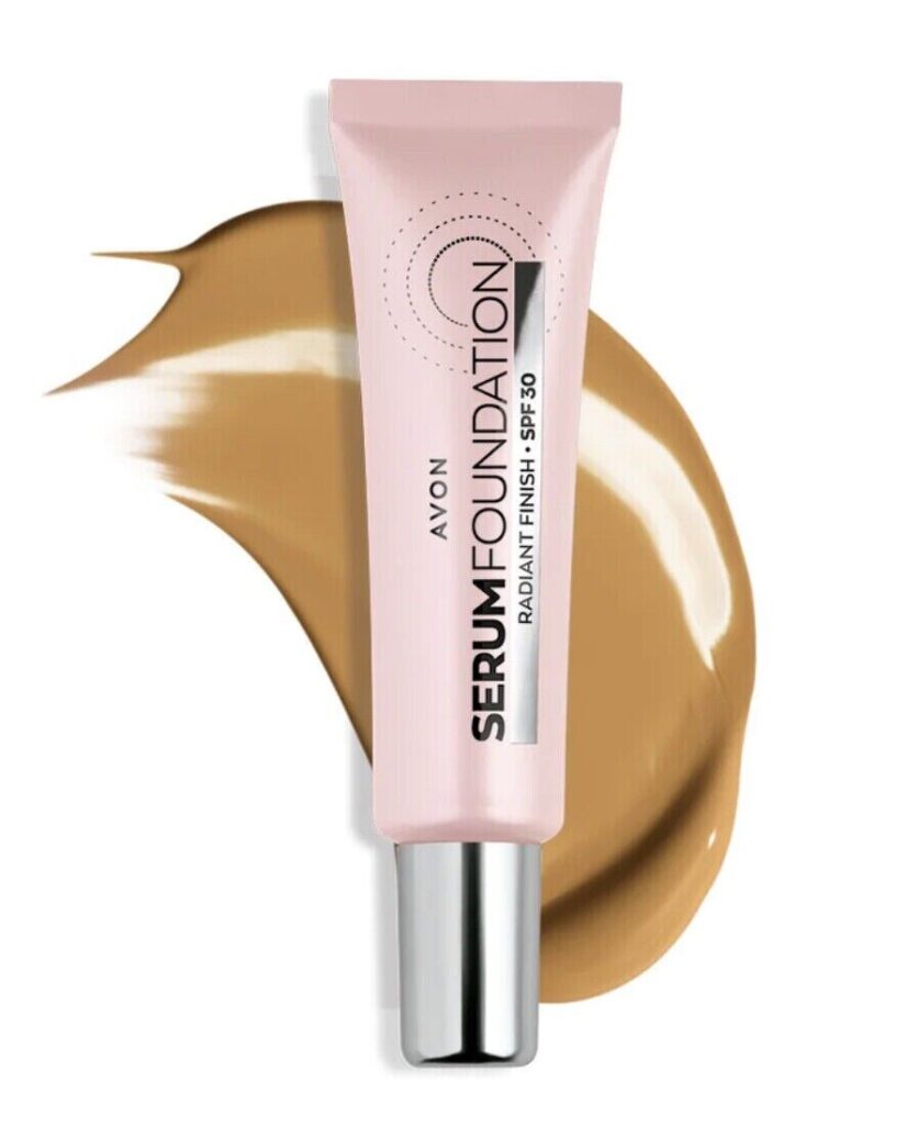 Avon Serum Foundation SPF 30 Radiant Finish Full size 30ml WARM LIGHT TAN
