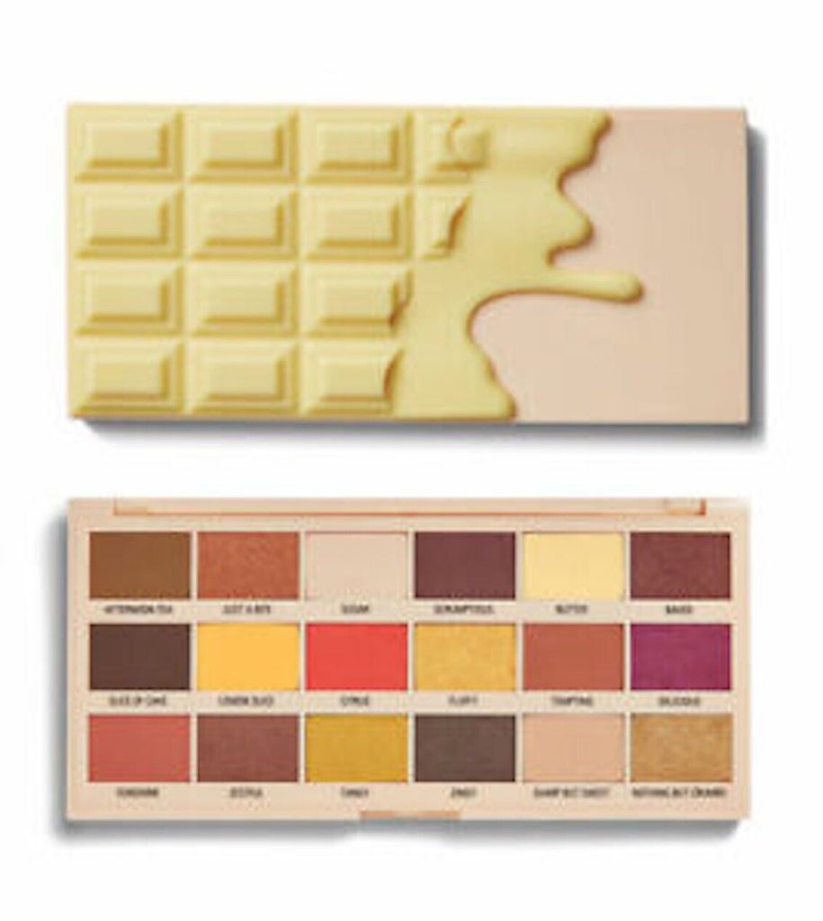 I LOVE REVOLUTION CHOCOLATE MAKEUP EYESHADOW PALETTE - LEMON DRIZZLE