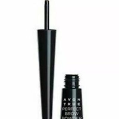 Avon True Perfect Brow Powder Liner Soft Black - new and in box